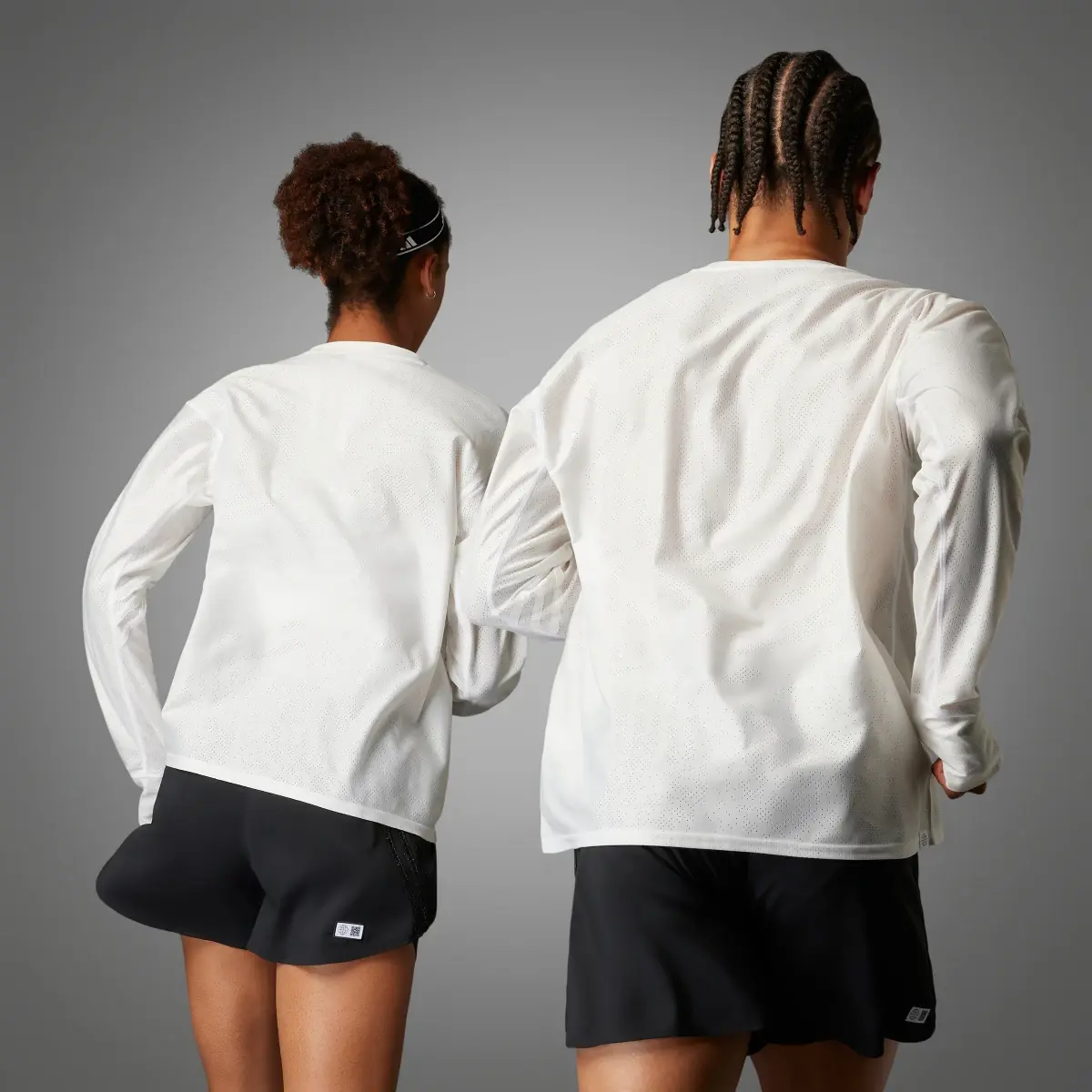 Adidas Made to Be Remade Running Henley Longsleeve – Genderneutral. 2