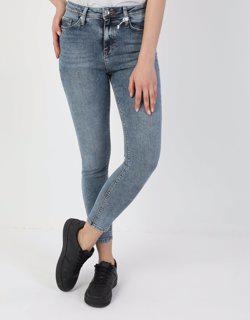 760 Dıana Yüksek Bel Dar Paça Super Slim Fit Mavi Kadın Jean Pantolon