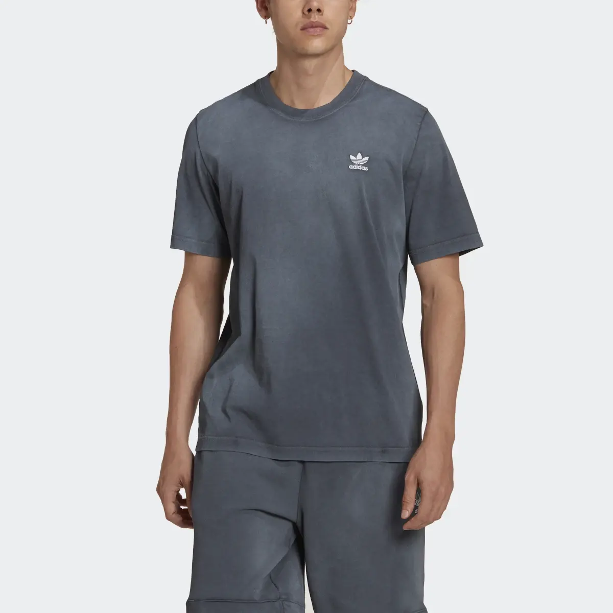 Adidas Essentials+ Dye Tee. 1