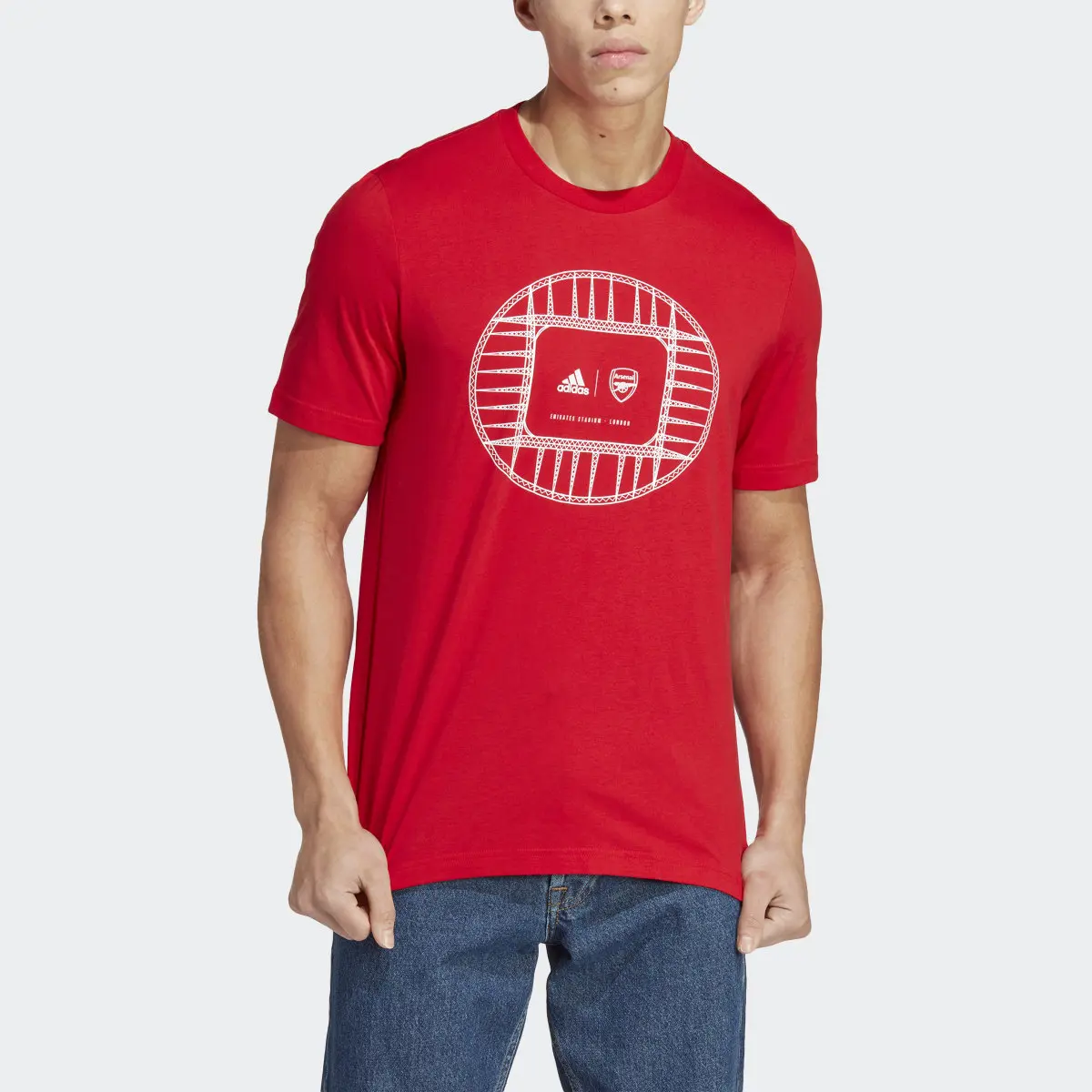 Adidas Arsenal Graphic Tee. 1