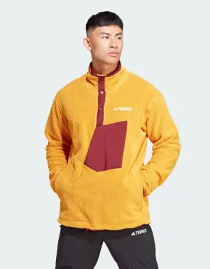 Adidas Pullover molleton poils longs Terrex XPLORIC. 2 Adidas Pullover molleton poils longs Terrex XPLORIC. 2