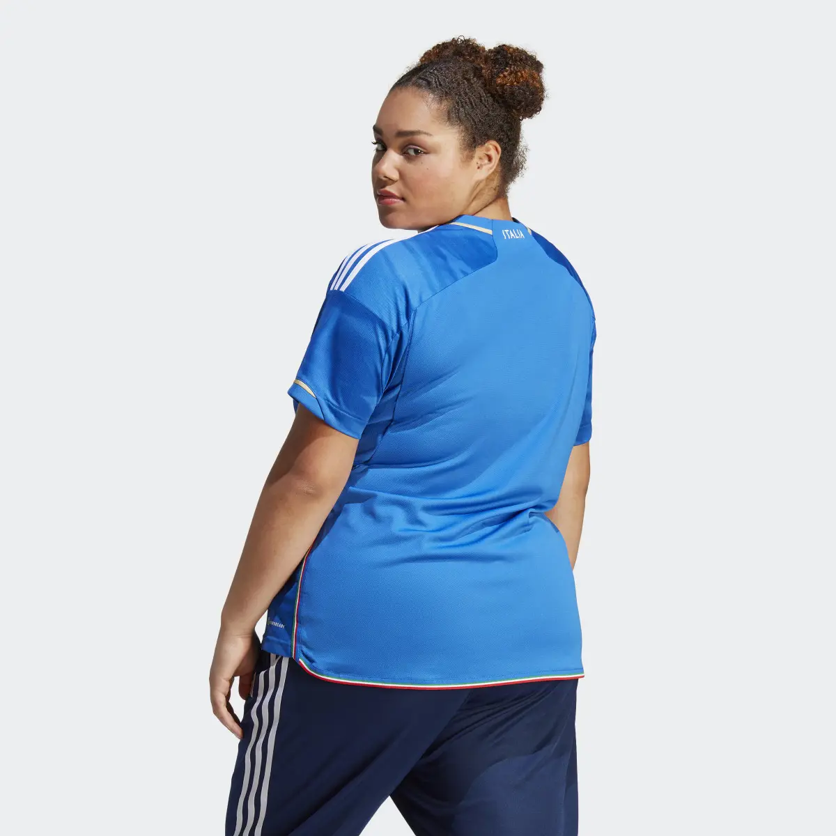 Adidas Italy 23 Home Jersey (Plus Size). 3