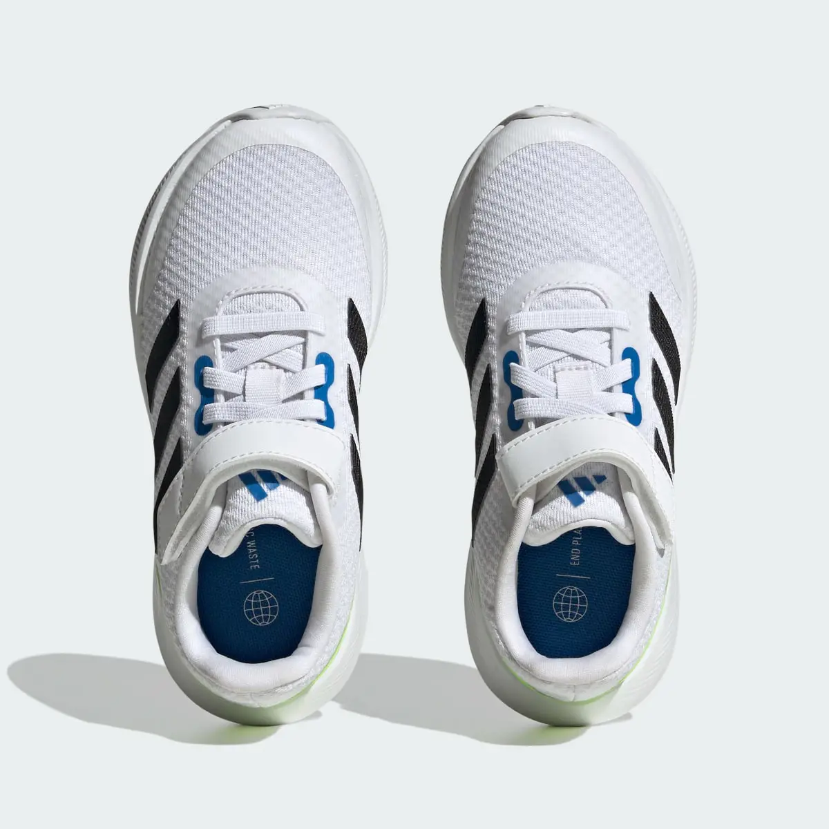 Adidas RunFalcon 3.0 Elastic Lace Top Strap Shoes. 3