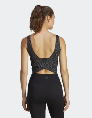 Adidas Print Clash Yoga Tank Top. 3 Adidas Print Clash Yoga Tank Top. 3