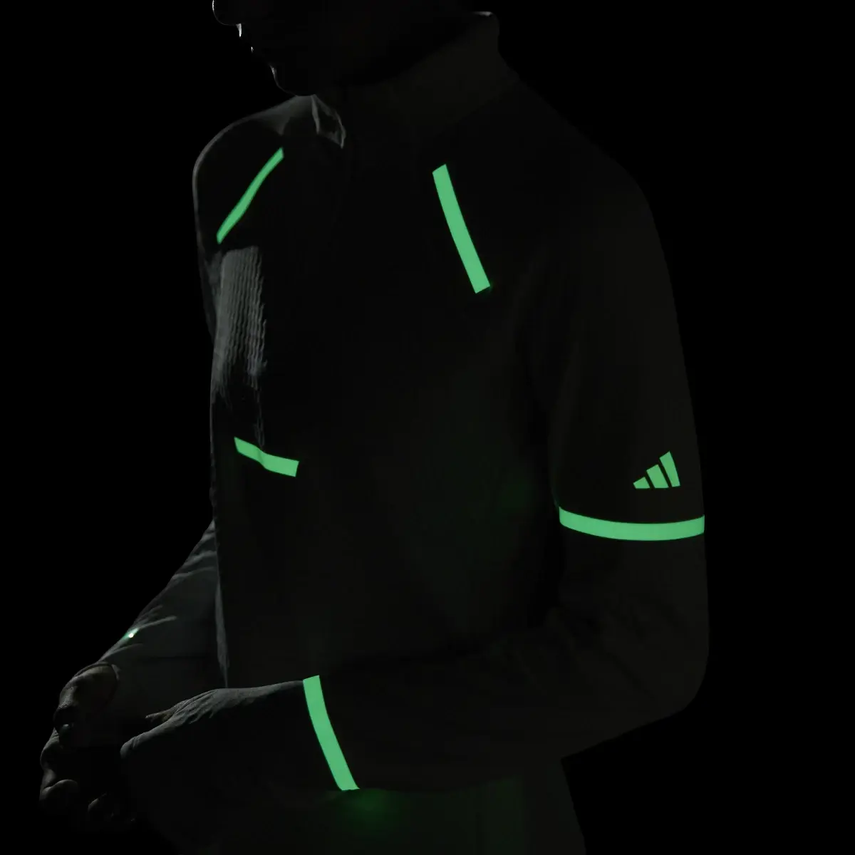 Adidas Maglia da running Reflect At Night X-City Long-Sleeve. 2