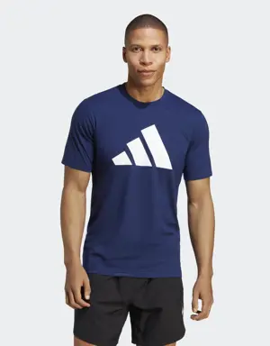 Adidas Train Essentials Feelready Logo Training T-Shirt. 2