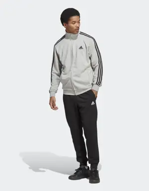 Adidas Survêtement en molleton Basic 3-Stripes. 2 Adidas Survêtement en molleton Basic 3-Stripes. 2