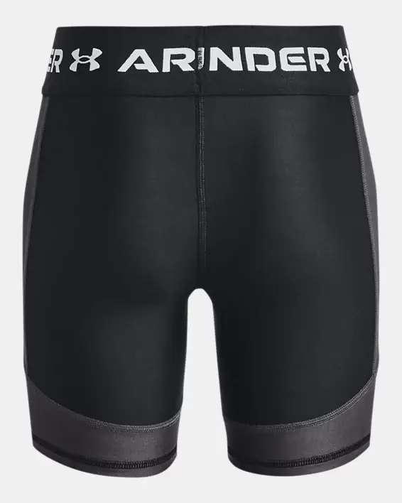 Under Armour Girls' HeatGear® Bike Shorts. 2