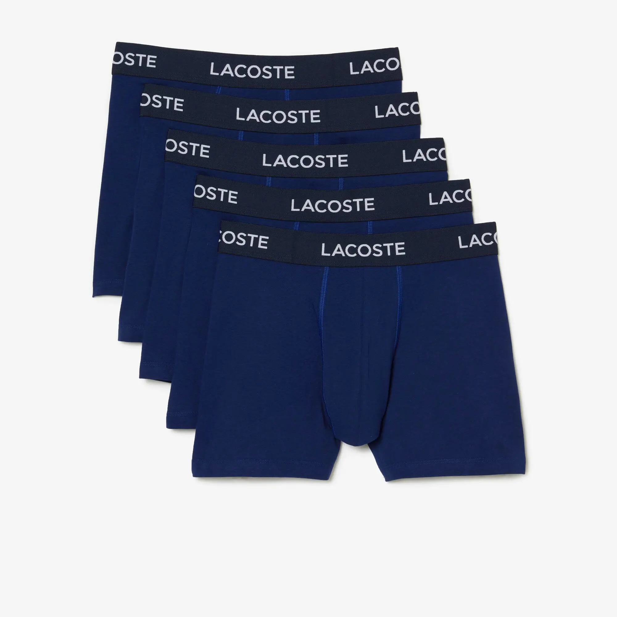 Lacoste Men’s 5-Pack Logo Waist Boxers. 2