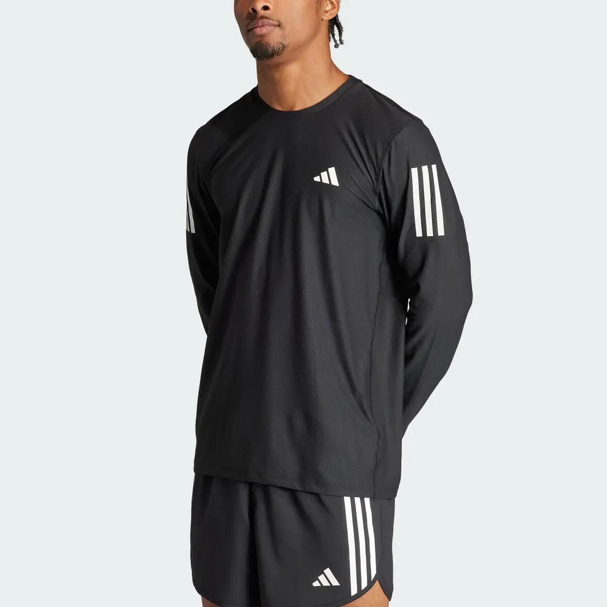 Adidas T-shirt manches longues Own The Run. 1