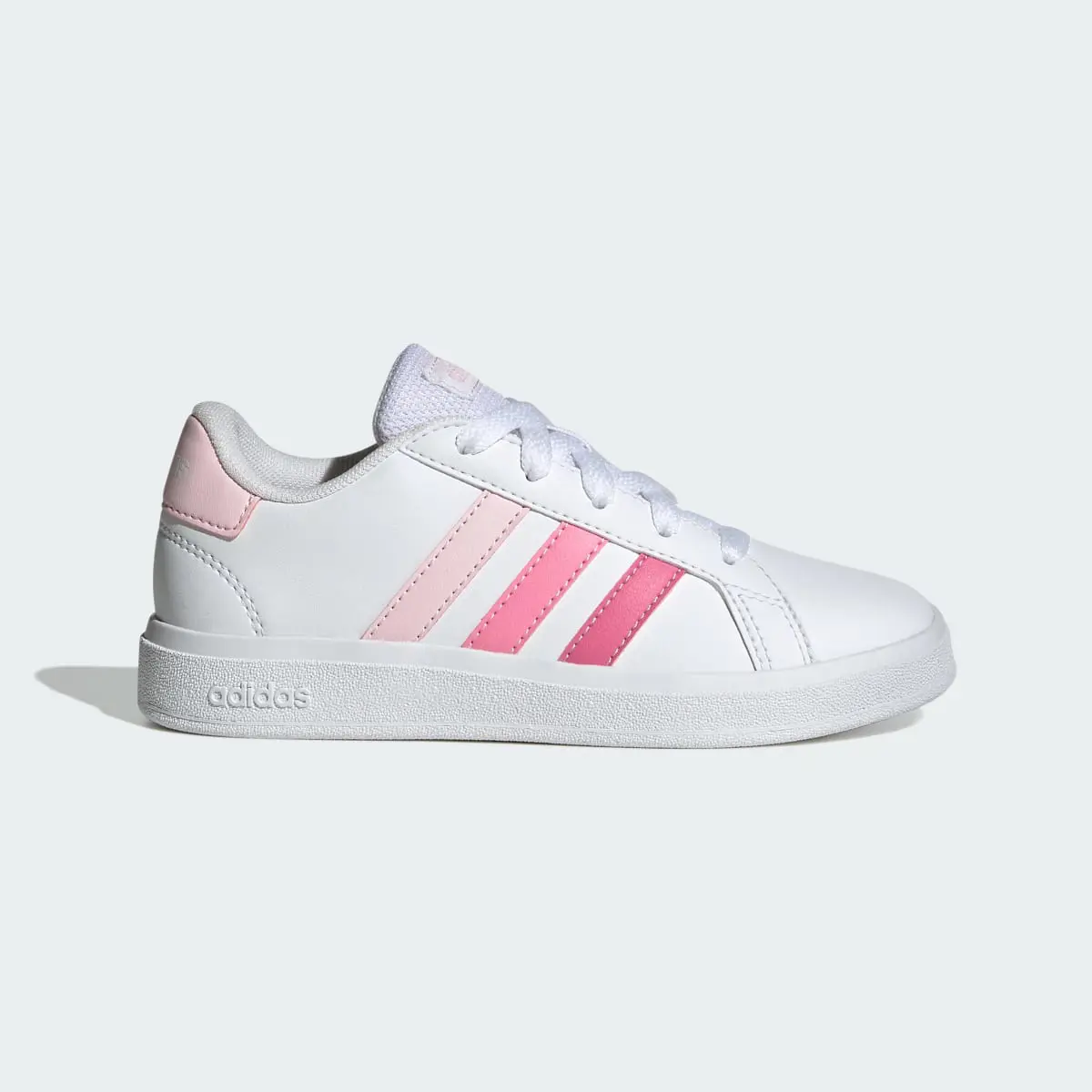 Adidas Grand Court Lifestyle Tennis Lace-Up Shoes. 2