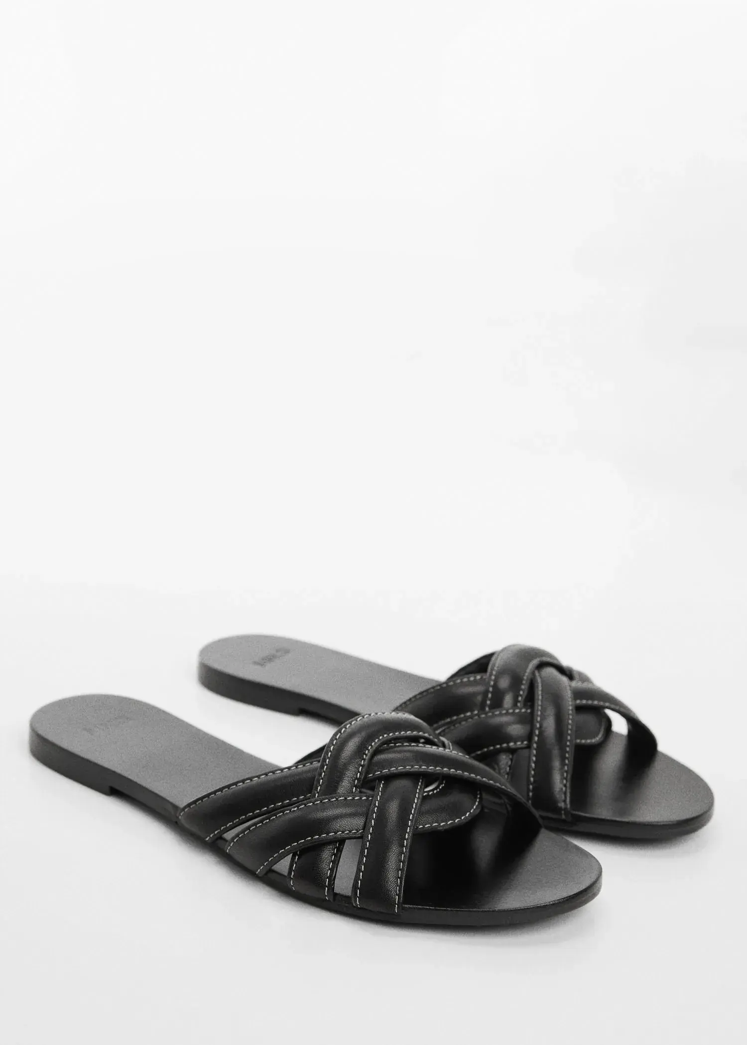 Mango Leather straps sandals. 2