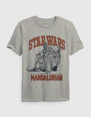 Kids &#124 Star Wars&#153 100% Organic Cotton Graphic T-Shirt gray