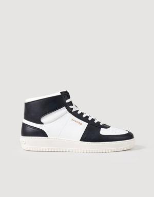 Leather high-top sneakers Login to add to Wish list