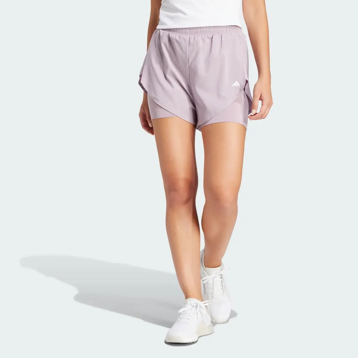 Adidas Designed for Training 2-in-1 Shorts. 1