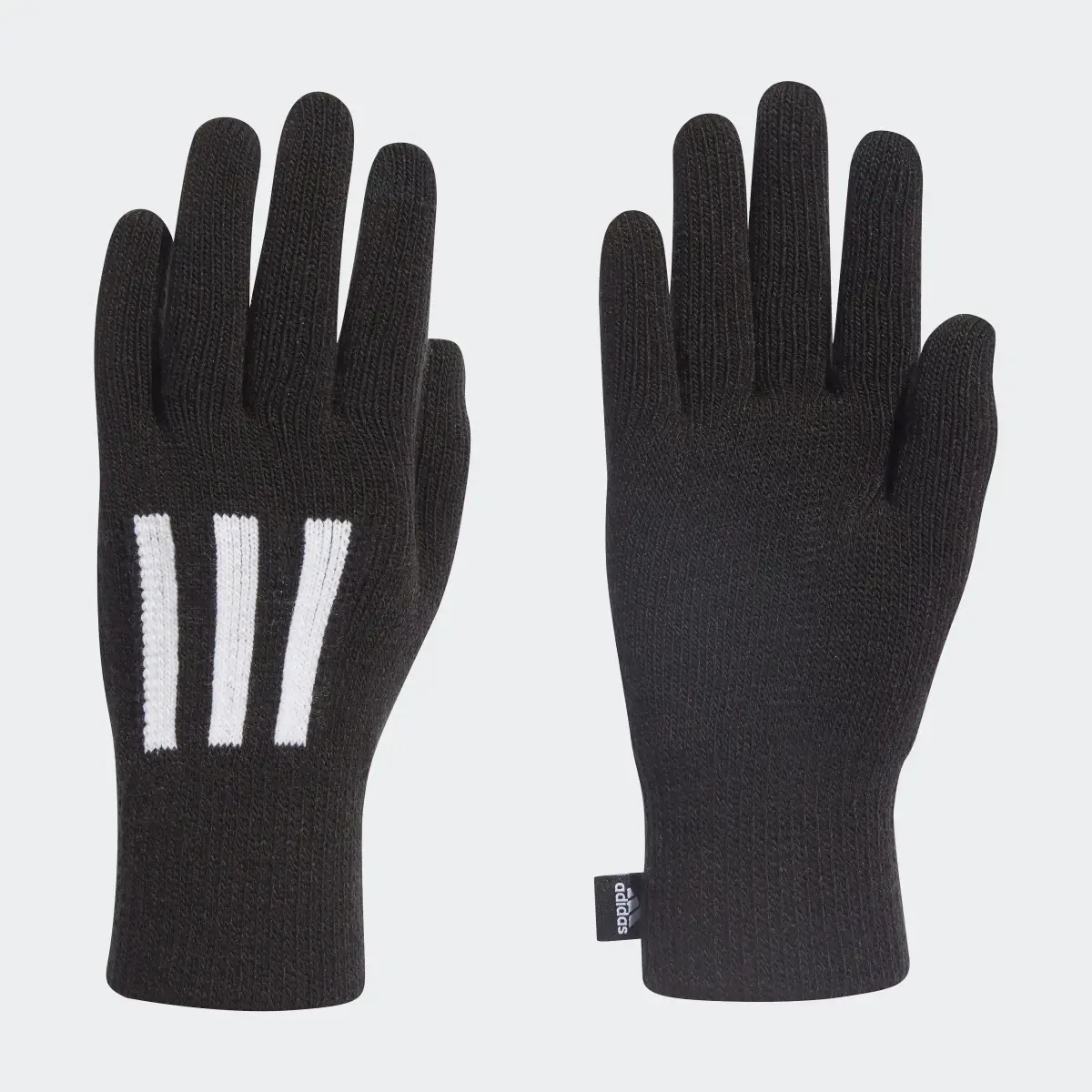 Adidas Guantes Conductive 3 bandas. 2