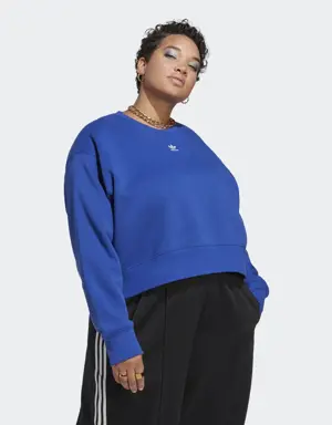 Adicolor Essentials Crew Sweatshirt (Plus Size)