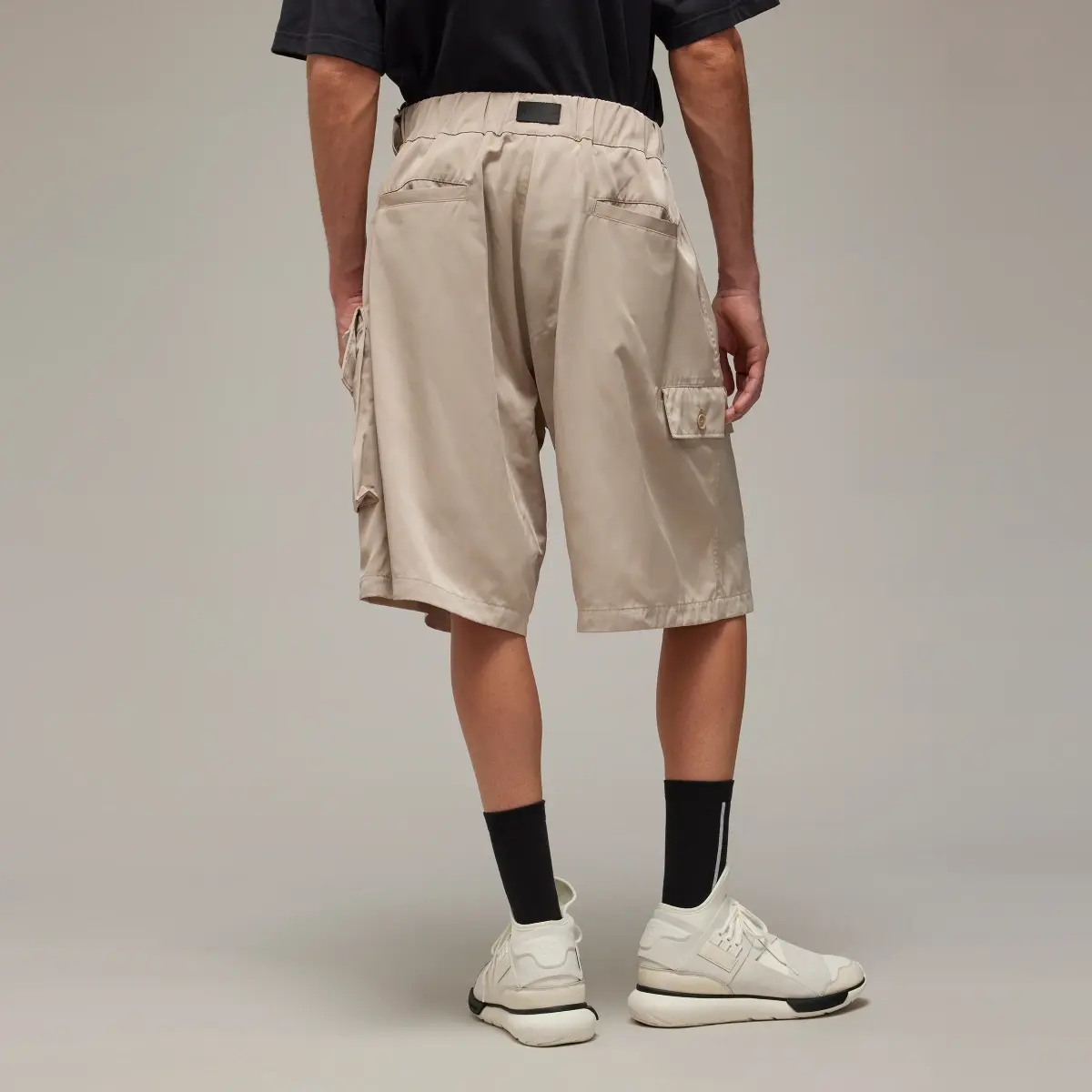 Adidas Y-3 Nylon Twill Shorts. 3