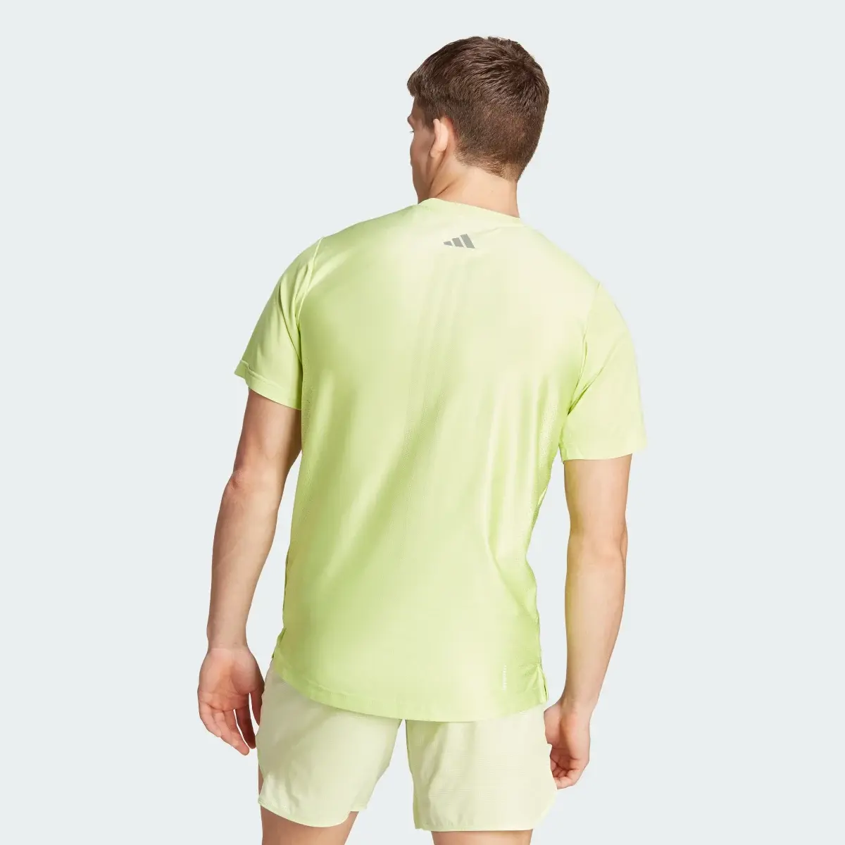 Adidas HIIT Workout 3-Stripes T-Shirt. 3