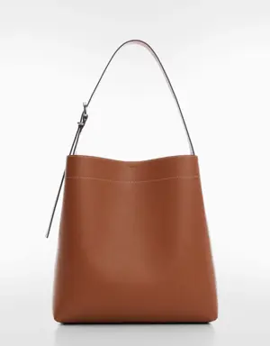 Short handle shopper bag