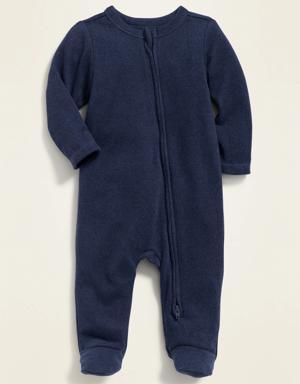 Old Navy Unisex Cozy Sleep & Play One-Piece for Baby blue