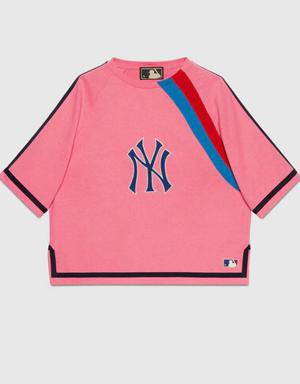 Cotton T-shirt with Yankees™ patch