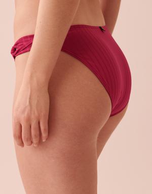 BEAUJOLAIS Shirred Sides Bikini Bottom