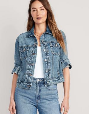 Old Navy Classic Jean Jacket blue