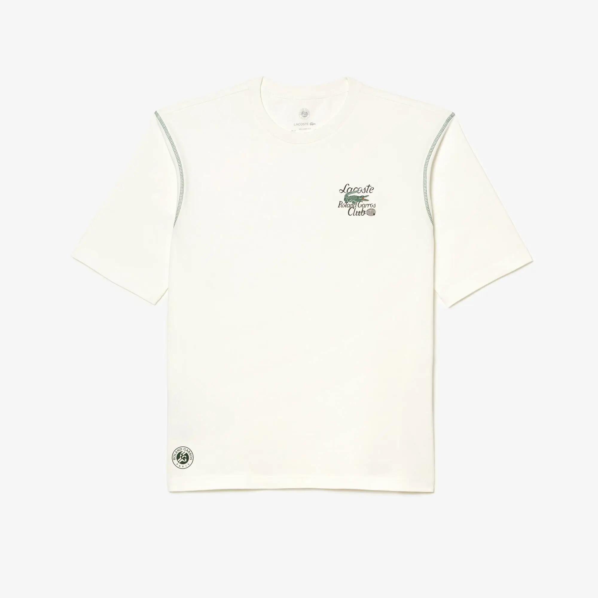 Lacoste Men’s Lacoste Sport Roland Garros Edition Chunky Jersey T-Shirt. 2