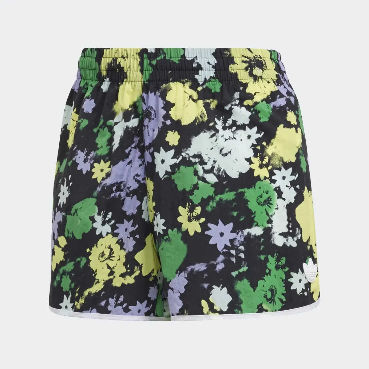 Adidas Floral Shorts. 1