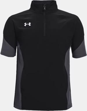 Boys' UA Squad Short Sleeve ¼ Zip