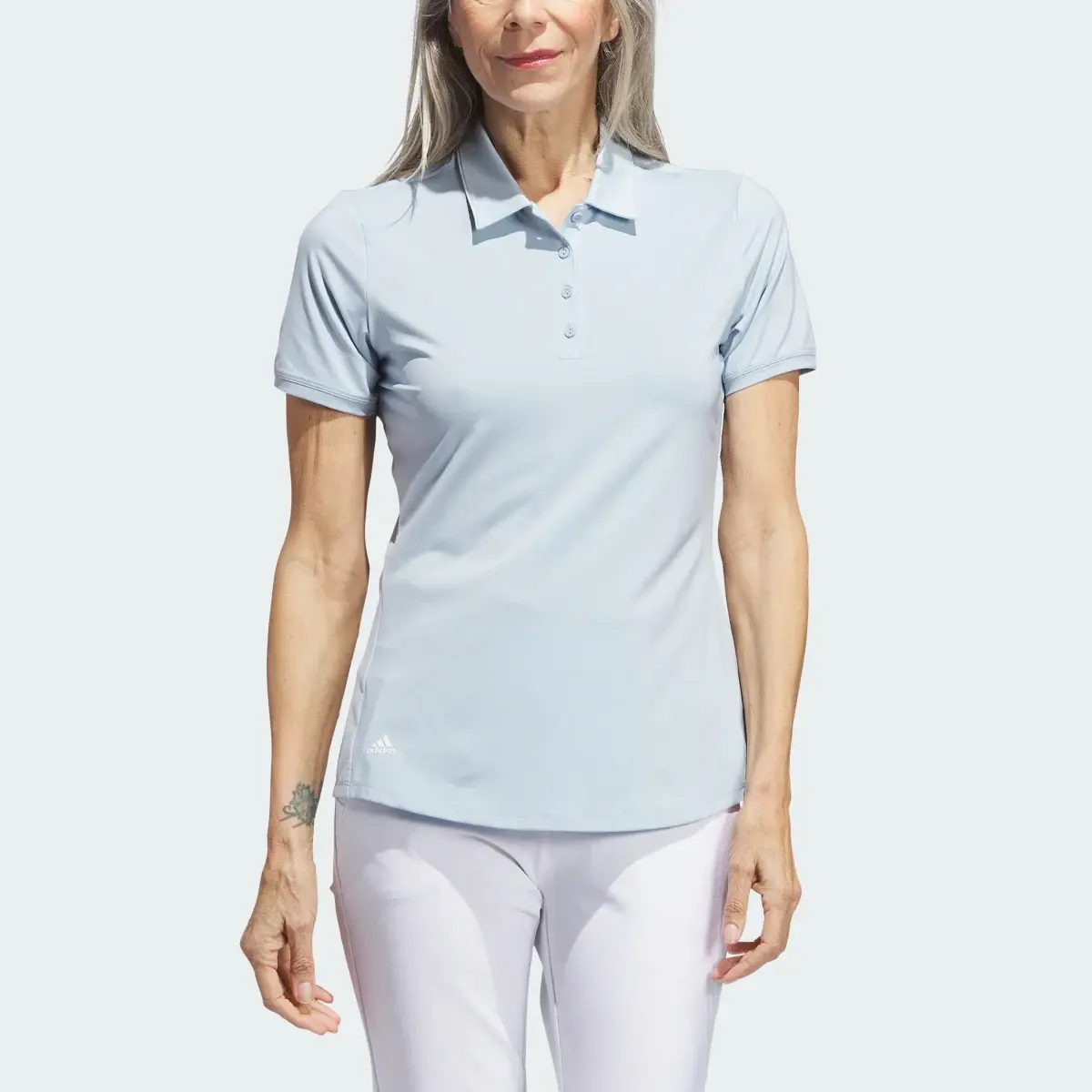 Adidas Ultimate365 Solid Golf Polo Shirt. 1