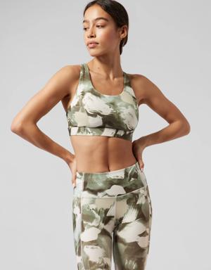 Athleta Ultimate Bra D-DD+ green