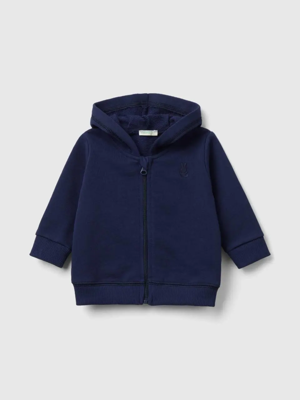 Benetton hoodie in organic cotton. 1