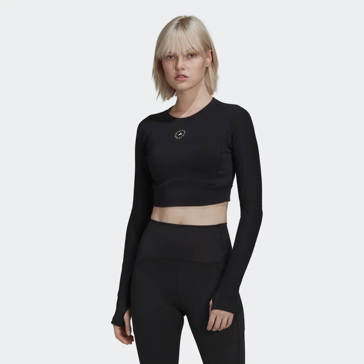 Adidas by Stella McCartney TrueStrength Cropped Long Sleeve. 2