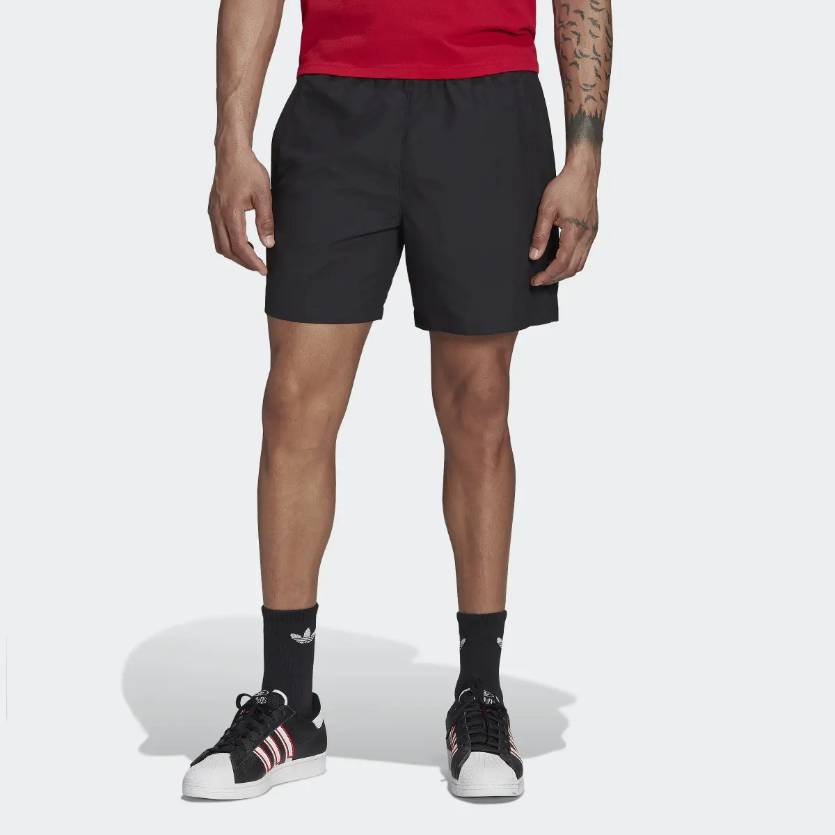 Adidas Manchester United DNA Downtime Shorts. 1