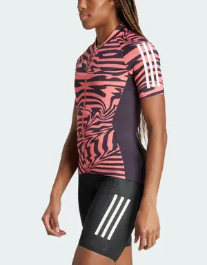 Essentials 3-Stripes Fast Zebra Cycling Jersey