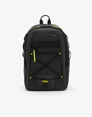 Men's Lacoste Elasticised Cord Water-Repellent Backpack