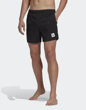 Adidas Shorts de Natación Cortos de Color Sólido