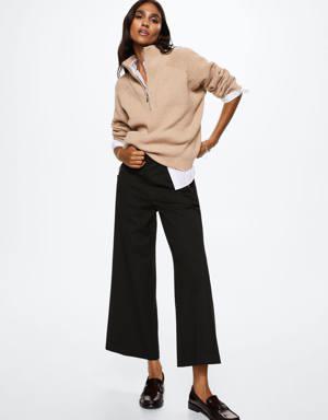 Buttons culottes trousers