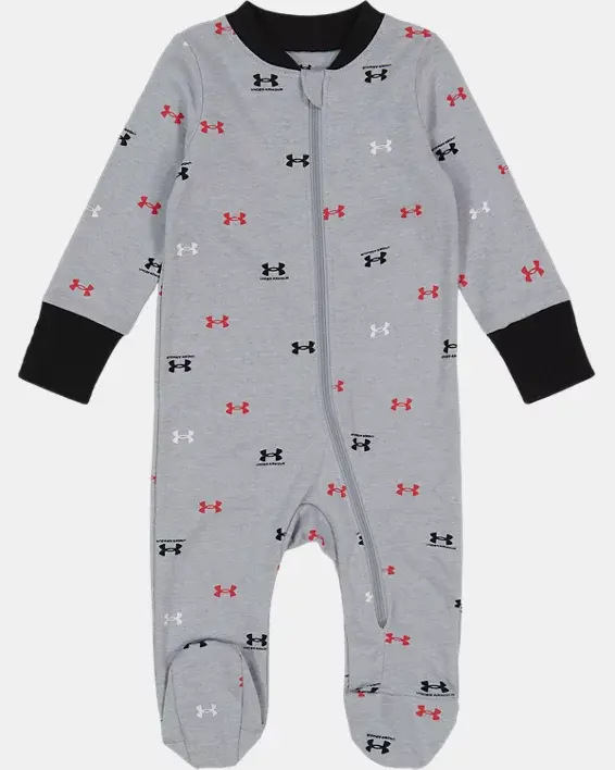 Under Armour Newborn Boys' UA Printed Coverall. 1