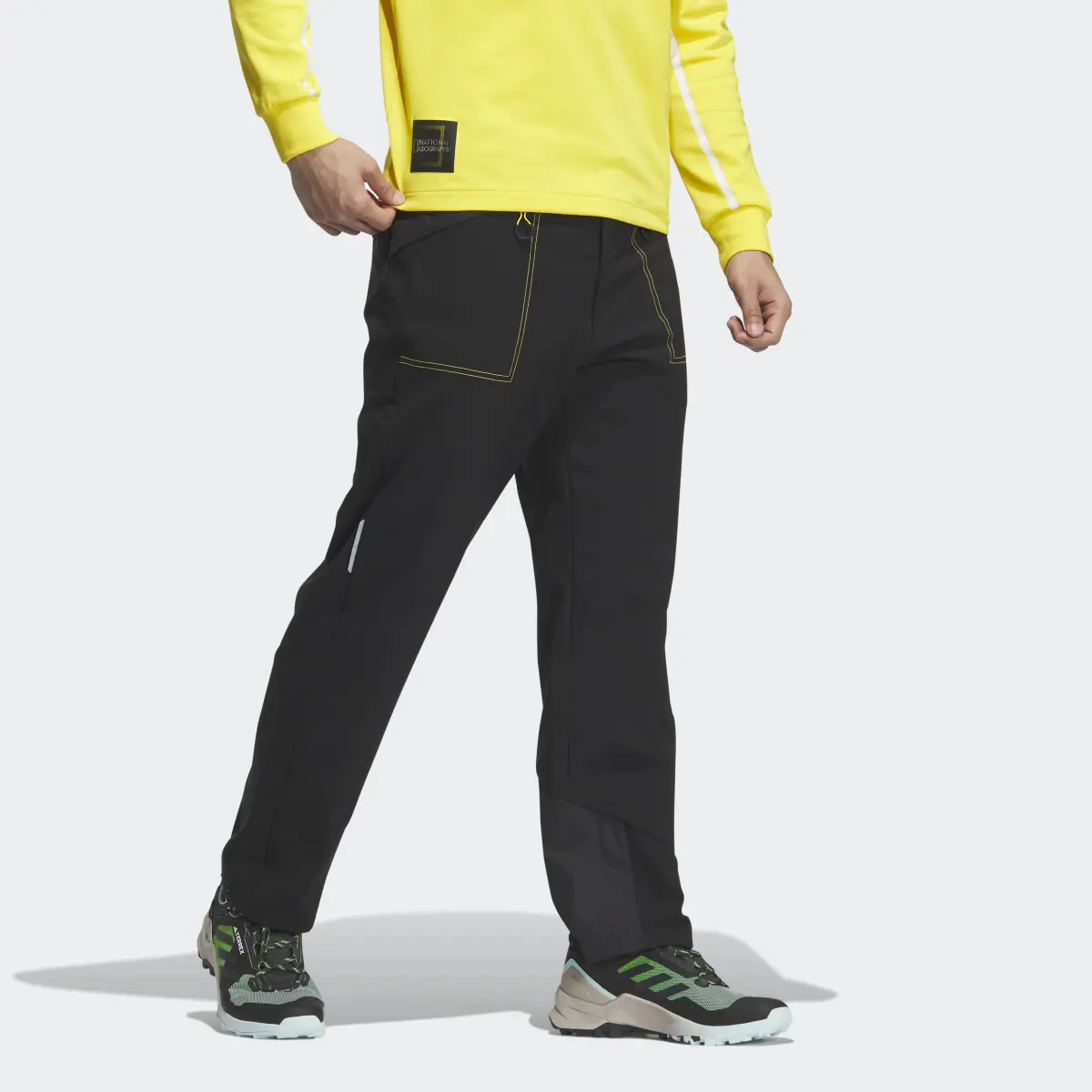 Adidas Spodnie National Geographic Soft Shell. 3