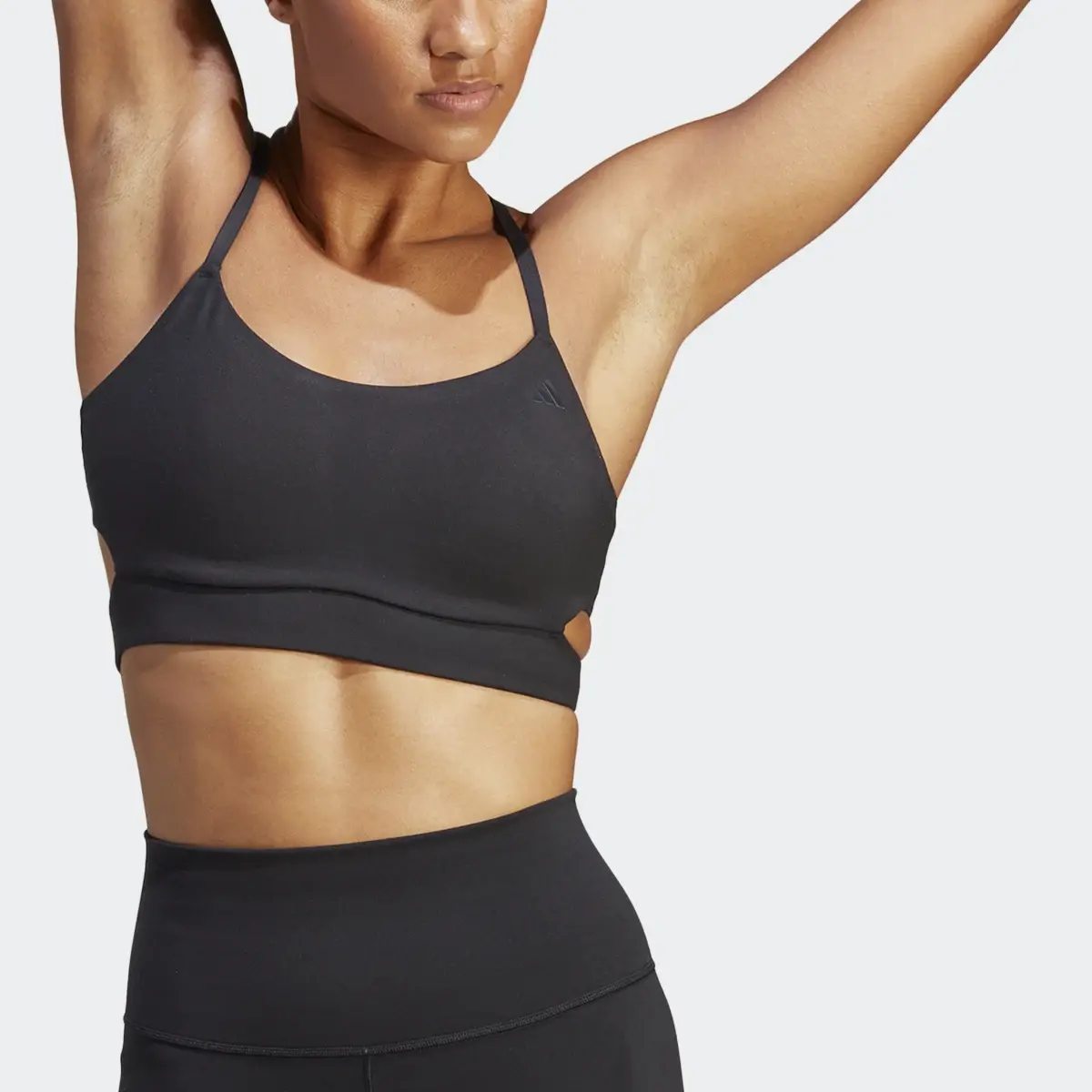 Adidas Yoga Studio Light-Support Longline Bra. 1