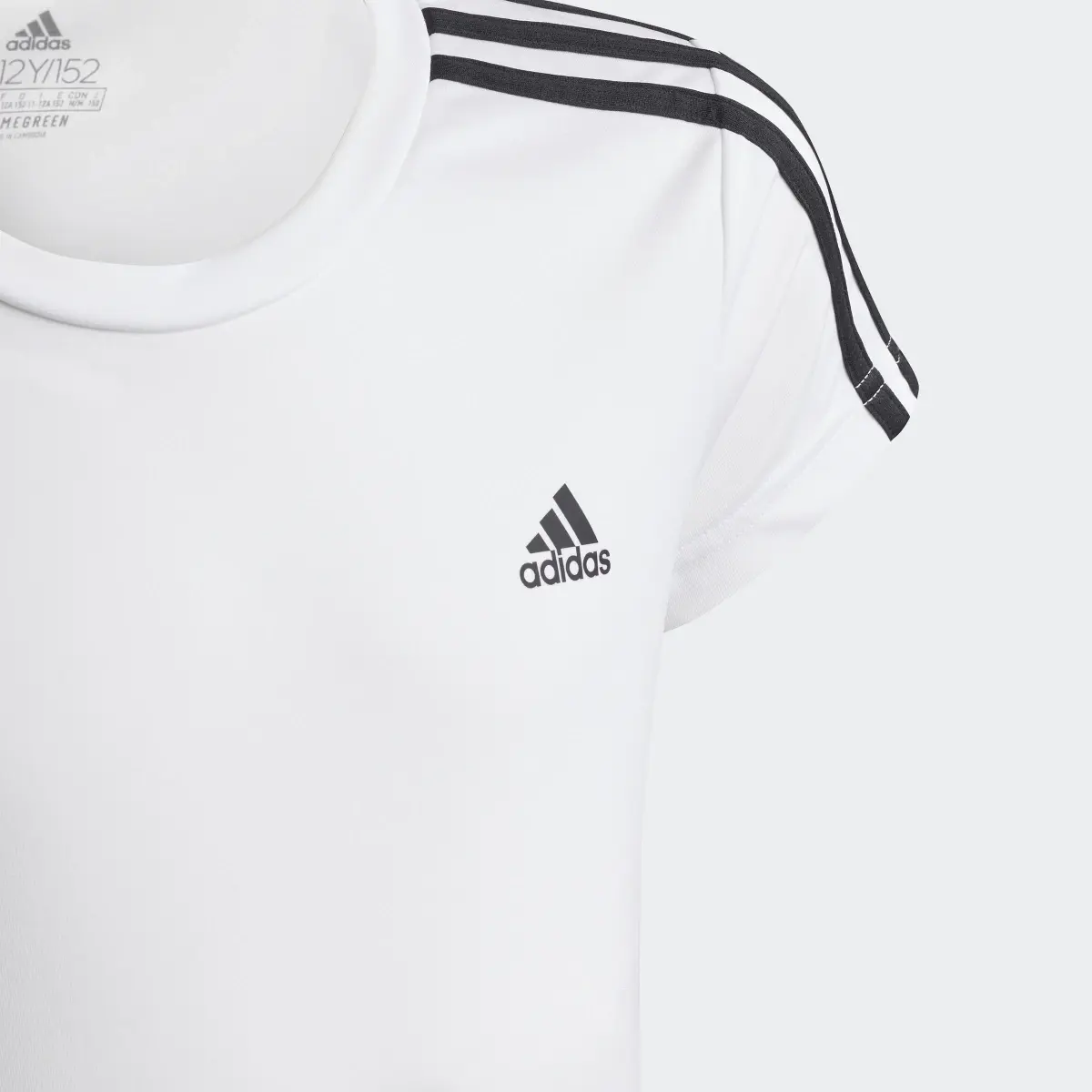 Adidas T-shirt Designed 2 Move 3-Stripes. 3