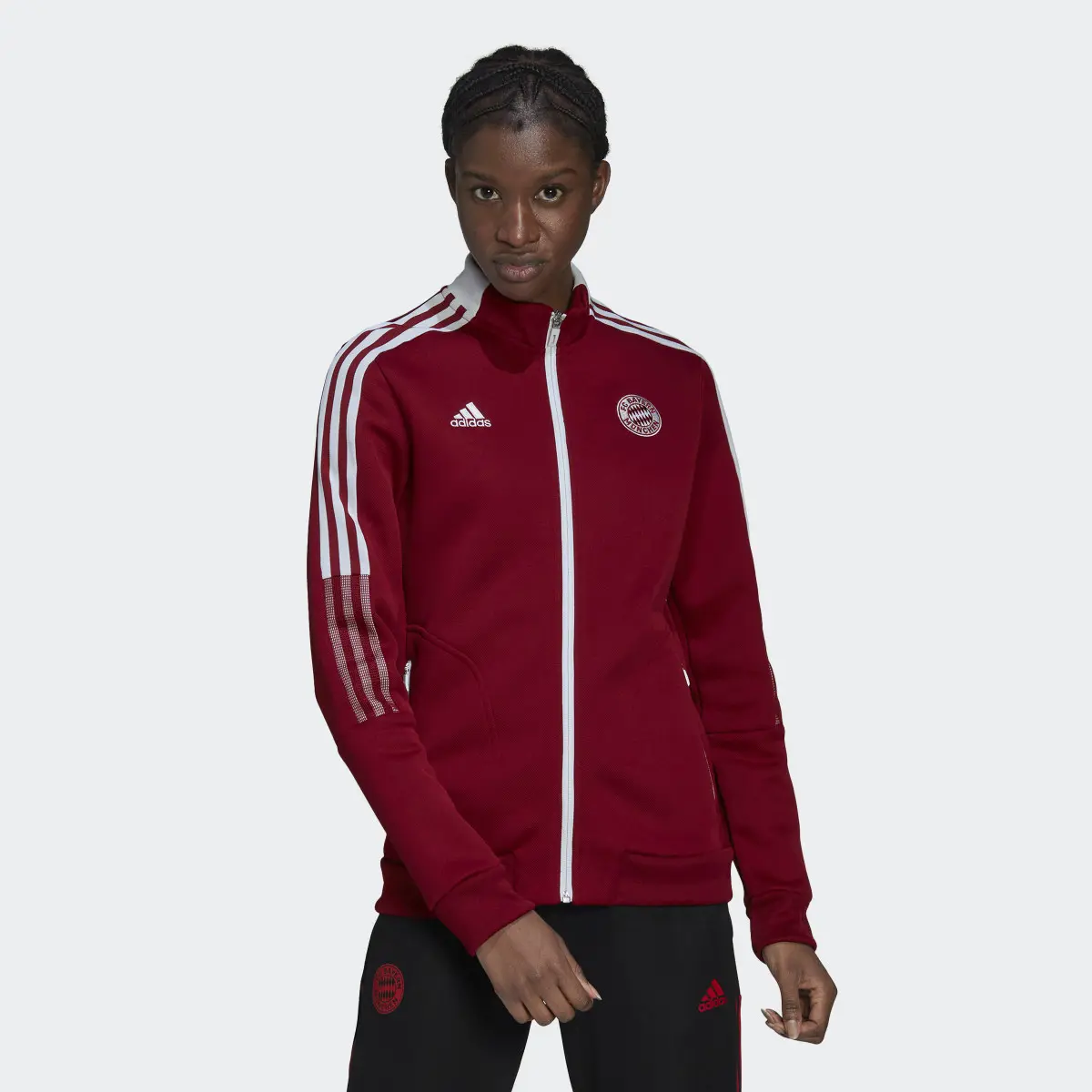 Adidas FC Bayern München Tiro Anthem Jacke. 2