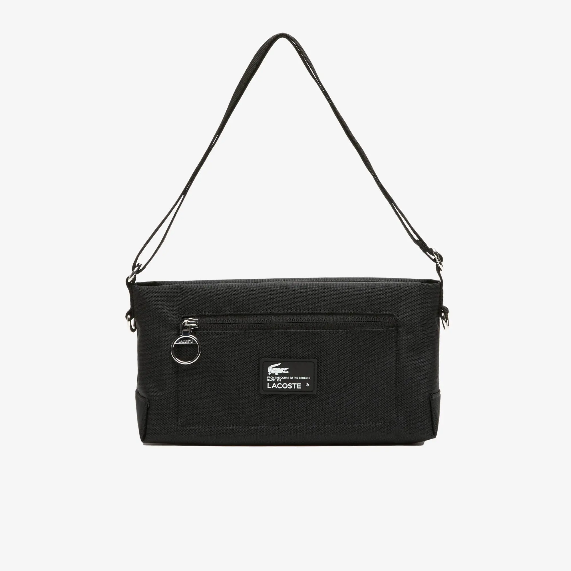 Lacoste Unisex Lacoste Recycled Fiber Zipped Bag. 2