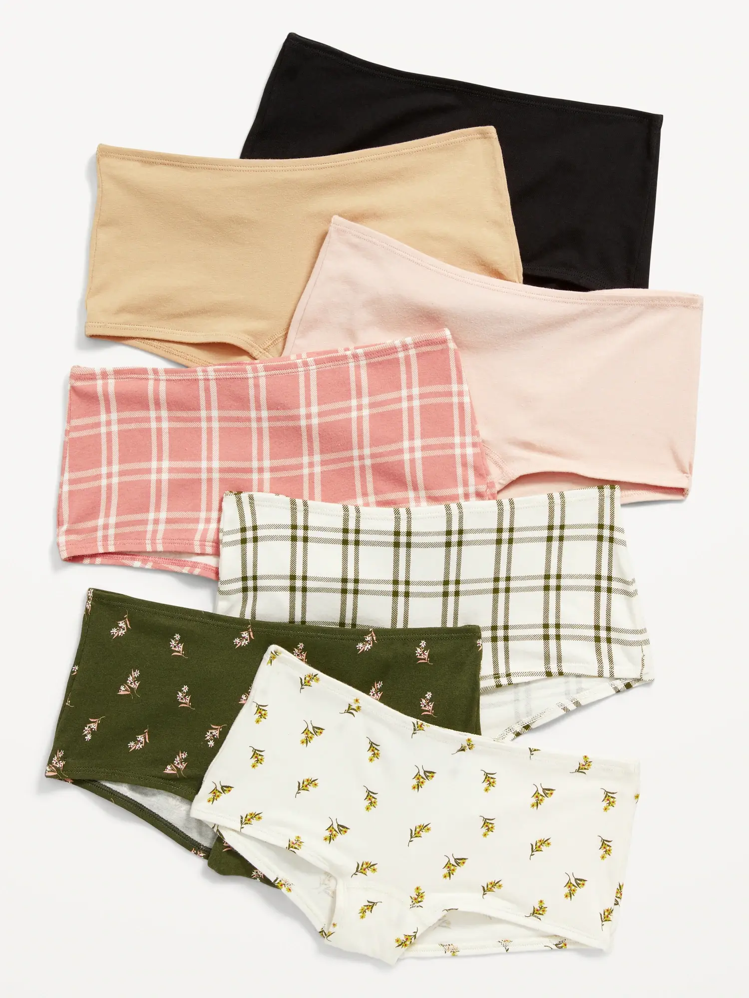 Old Navy Boyshorts Underwear 7-Pack for Girls multi. 1