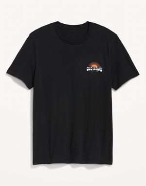 Old Navy Logo-Graphic Crew-Neck T-Shirt for Men black