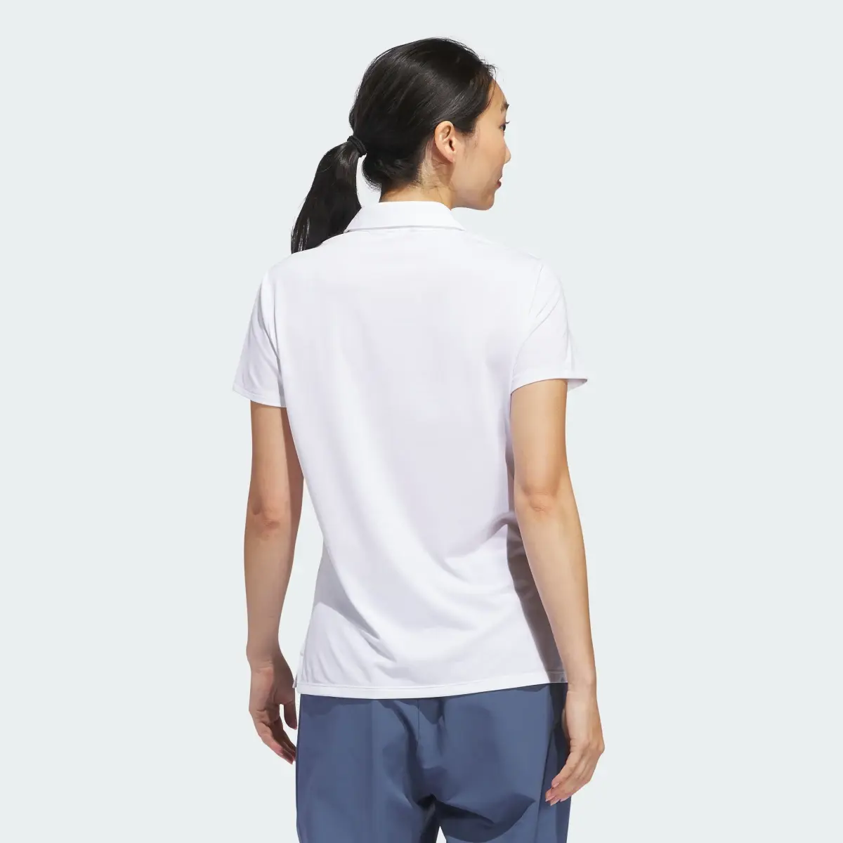 Adidas Ultimate365 Solid Short Sleeve Polo Shirt. 3