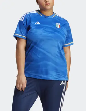 Adidas Italy Women's Team 23 Home Jersey (Plus Size)